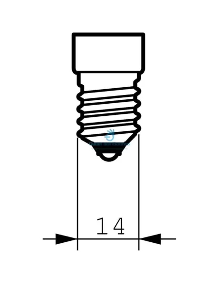Ampoule LED sphérique Philips MLLUS3XWR 3,5-25 W E14 827